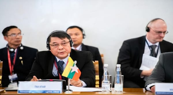 Myanmar Delegation led by Chairperson attends International Conference and International Legal Forum in St Petersburg