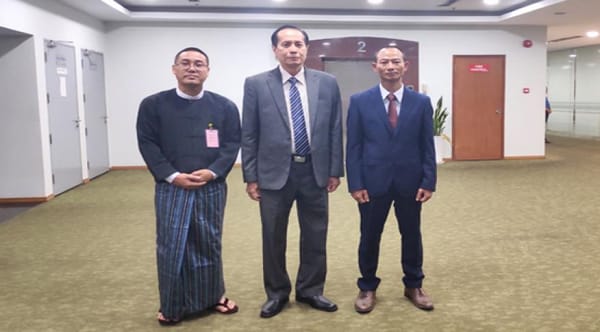 Constitutional Tribunal member delegation led by Khin Maung Cho Russian Federation to leave country