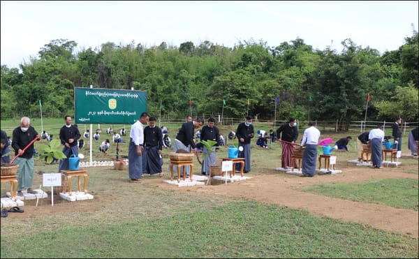 The Constitutional Tribunal of The Union held ceremonies of  2023 monsoon tree-growing