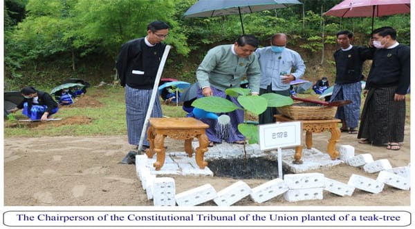 Celebrating Monsoon Tree Plantation Event of the Constitutional Tribunal of the Union 2022